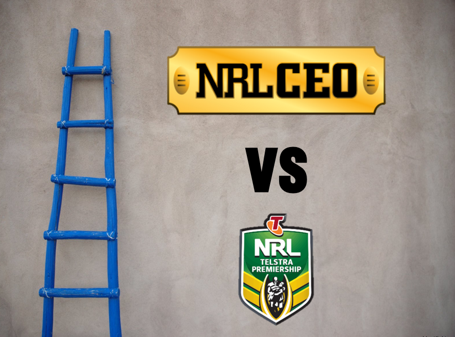 NRLCEO v NRL Ladder